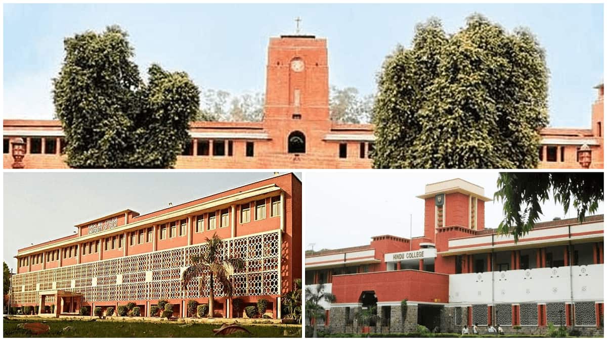 DU UG Admission 2025: Phase 2 registration begins. (Image: Kirori Mal College/ Hindu College/ St Stephen's College)